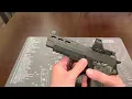 Sig Sauer P226 upgraded with Legion ProCut Slide and red dot optic