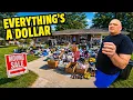 I Was FIRST and I Was ALONE At This Amazing Garage Sale