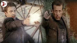 مشهد النهاية من فيلم ولاد العم اسد المخابرات المصرية قدام ظابط الكيان الصهـيوني هنرجع بس مش دلوقتي 