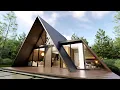 Download Lagu Amazing A-frame to inspire you with its modernity and cozy atmosphere