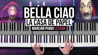 Download How To Play: La Casa De Papel - Bella Ciao | Piano Tutorial Lesson MP3
