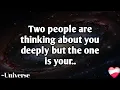 Download Lagu Er zijn twee mensen die aan je denken, maar... | Universumbericht ❤️‍🩹🦋🌈