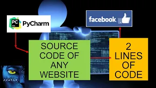 to Download the source code of any website using python with just two lines of code
