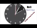 Time Change 2019 in Ohio United States