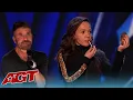 Spain s Celia Munoz Ventriloquist Without a Puppet SHOCKS the Judges on America s Got Talent