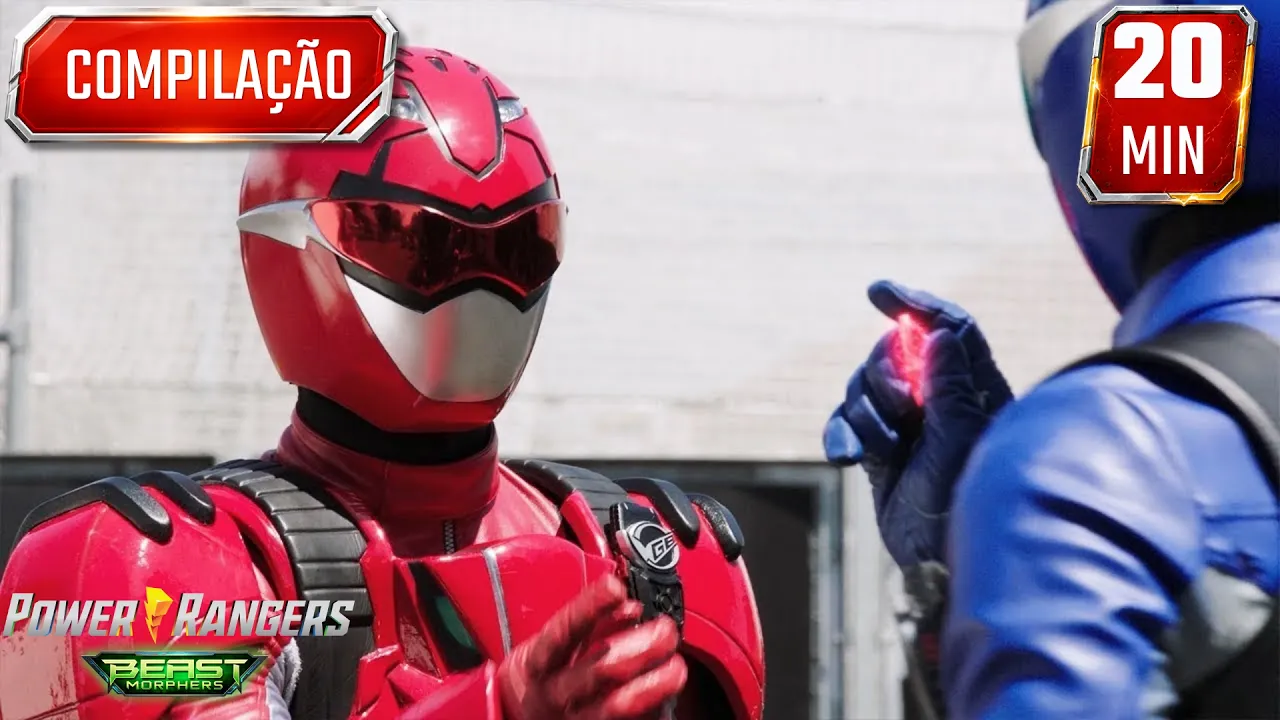 Ver Vermelho | Beast Morphers | Melhores Momentos | Power Rangers para Crianças