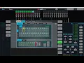 Allen Heath dLive custom fader setup