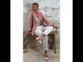 Lagu Evy transparant kiezel roze \u0026 Evy blazer oudroze \u0026 Allround stretch broek wit