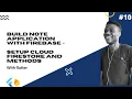 Flutter Build A Complete Note Application With Firebase - Setup Cloud Firestore and Methods
