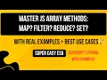 JavaScript Array Methods map filter reduce Set p-12 Easy Explanation