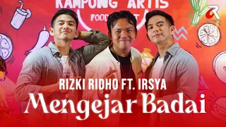 rizki ridho feat irsya mengejar badai cover live at kampung artis foodcourt