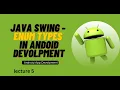 Java Swing - Enum Types in Android Development Lecture 5