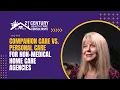 Companion Care Vs Personal Care for Non-Medical Home Care Agencies