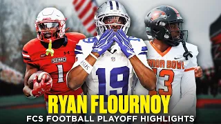 Cowboys WR Ryan Flournoy 2022 FCS playoff highlights at SEMO