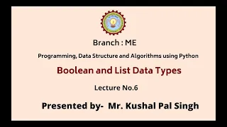 Programming Data Structure and Algorithms Using Python AKTU Digital Education