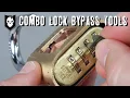 Combo Lock Bypass Tools Easily Decipher or Bypass a Multi-Wheeled Combination Lock