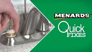 How To Repair a Leaky Faucet Menards