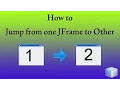 How to Open One Jframe from Another in NetBeans