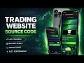 How To Make Crypto Based Investment Website With Admin Panel l Trading Website Source Code Download