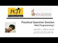 Practical Question Session-Question 11 - Web Application Development