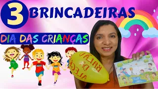 3 Brincadeiras Top DIA DAS CRIANÇAS  2022 | Professor em Sala