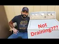 Fixing A Maytag Washer That Is Not Draining