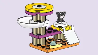 LEGO Instructions | Friends | 562301 | Cat Tree with Kitten | Magazine Gift