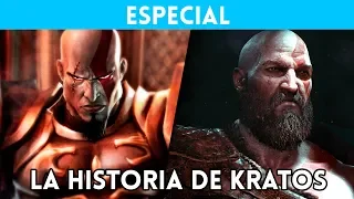 la historia de kratos de ps2 a ps4