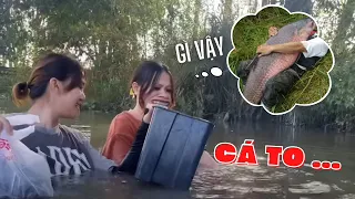 Vlog Một Ngày Bình Thường | TUYỀN ƠI RA ĐỒNG BẮT CÁ VỀ NẤU BỮA CƠM ĐƠN GIẢN ĂN CÙNG TRIỆU DI TÚ
