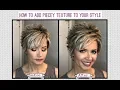 Hair Tutorial How to Add Piecey Texture to Your Style