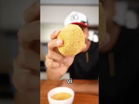 BOLA DE SORVETE FRITA!