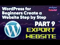 WordPress for Beginners Create a Website Step by Step Part 9 Final Part