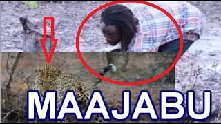 maajabu huyu ndiye mtanzania aliyepambana na chui mpaka kumuua