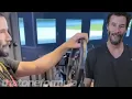 Keanu Reeves doing sim racing practice before making his debut in Toyota GR Cup