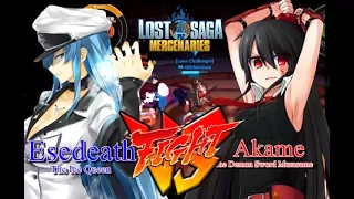 akame vs esdeath i lost saga indonesia