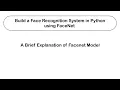 Build a Face Recognition System in Python using FaceNet A brief explanation of the Facenet model