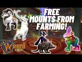 Wizard101 FREE Mounts From Farming