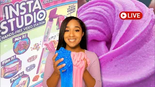 Trying the VIRAL Insta Studio Slime Kit… and I Wasn’t Ready 😳💅