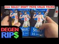 Disgusting 2022 Select Draft Picks Football Value Packs Review