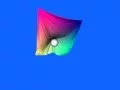Simple CUDA Cloth Simulation using Verlet Integration