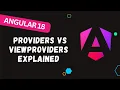 70 Angular Dependency Injection Showdown Providers vs ViewProviders