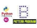 Python Pattern Program - Printing Stars in B Shape