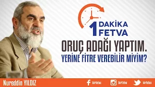 Oruç Adağı Yaptım Yerine Fitre Verebilir miyim?