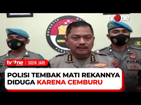 Diduga âChattinganâ dengan Istri Pelaku, Oknum Polisi Tembak Rekan Seprofesi Hingga Tewas