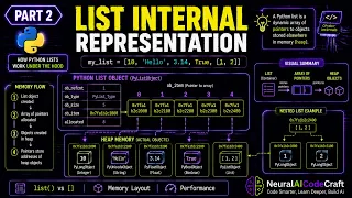 Part 2 How Python Lists REALLY Work Internal Representation Memory Layout