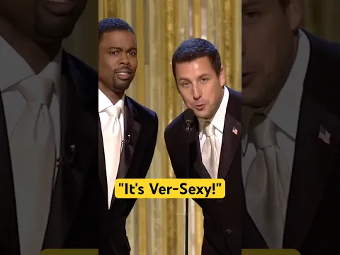 Adam Sandler Flirts with Chris Rock at the Oscars!