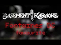 Fontaines D.C. - FAVOURITE - Basement Karaoke - Instrumental with lyrics, background vocals