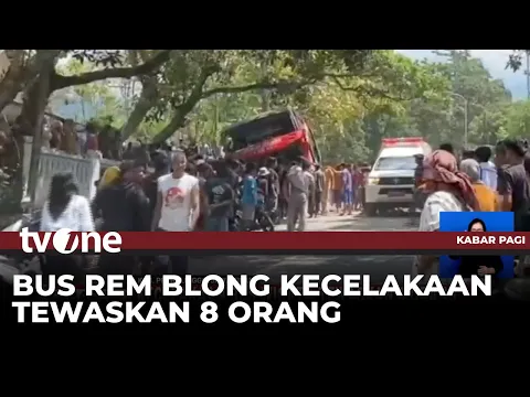 Kecelakaan Bus Wisata Tewaskan 8 Orang di Probolinggo
