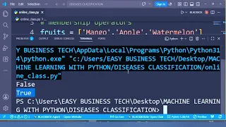 Membership and Identity Operators in python full guide Episode 9
