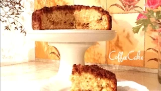 Coffee Cake Recipe - Easy Classic Crumb Topping - Streusel Swirl - SuperSimpleKitchen